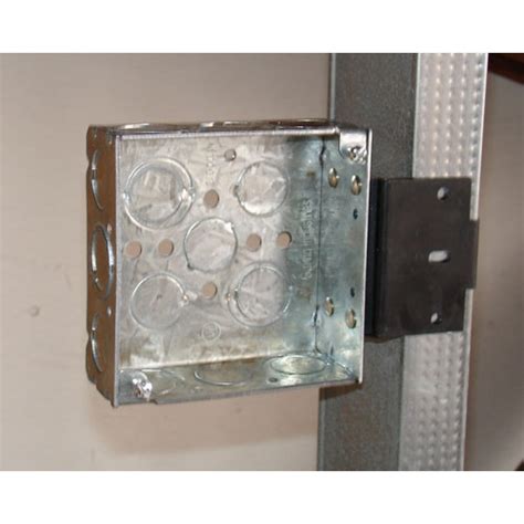 junction box metal stud|electrical boxes for studs.